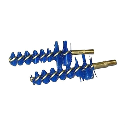 The IOSSO 6.5 Creedmoor Chamber Brush effectively removes fouling with its stiff blue fiber design, ensuring superior scrubbing power for your rifle's chamber.
