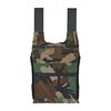 The LV-119 OVERT Rear Plate Bag offers scalable design, Recovery Handle integration, and efficient comms routing for versatile tactical use in various environments.