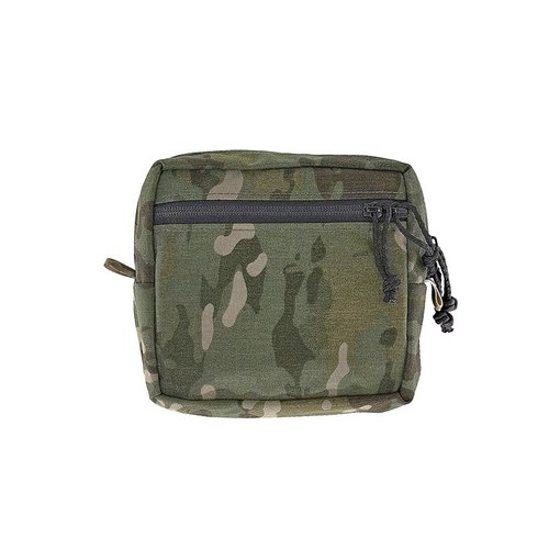 The Spiritus Systems Medium GP Pouch Mk3 offers a durable 500D Cordura Nylon build, improved attachment system, and customizable storage with Velcro lining.