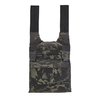 The LV-119 Front OVERT Plate Bag offers modularity with MOLLE fields, PTT support, and is designed for high-profile operations, fitting various SAPI plates.