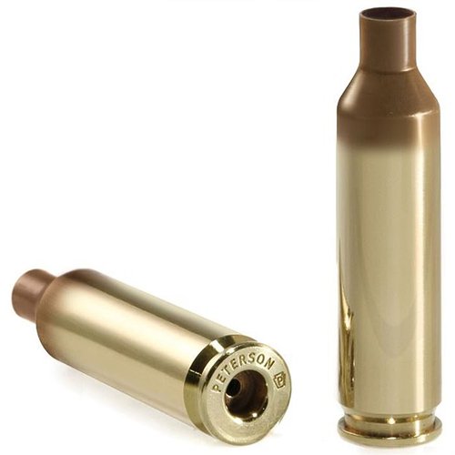 Experience superior performance with Peterson's 6.5 PRC brass, designed for Precision Rifle Series matches, offering magnum power with reduced recoil.