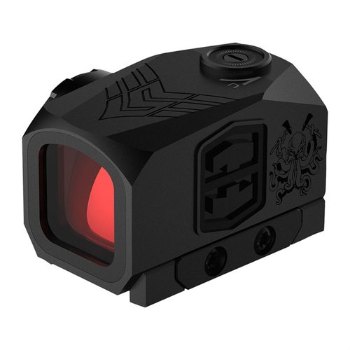 The Swampfox Kraken 3 MOA Red Dot Sight features a rugged 7075 aluminum body, waterproof lenses, and Shake ‘N Wake tech for reliable performance in any conditions.