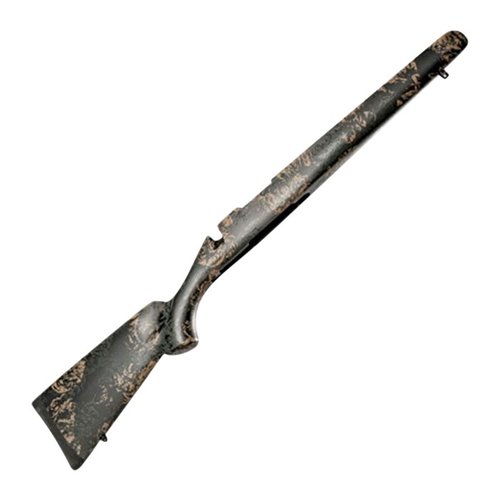 The Christensen Arms FFT Long Action Stock is a lightweight, durable stock designed for Rem 700, featuring Flash Forged Technology for enhanced performance and reduced fatigue.