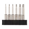 Enhance your Fix It Sticks Kit with these 2" Bit Sets, featuring a wide range of Metric, SAE, Torx, and Philips/Flat bits, all in a durable polymer holder.