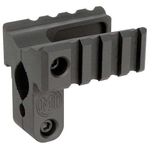 The Midwest Industries AK Light & Laser Mount offers a lightweight, rugged design, easy installation, and compatibility with most AK47/AK74 variants.