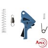 Enhance your S&W SDVE with the Apex Flat-Faced Action Enhancement Kit, featuring a smoother, lighter trigger pull and improved reset for better performance.