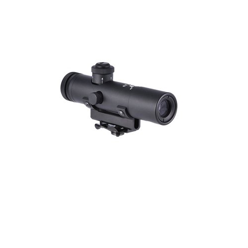 The Colt AR-15 4X Carry Handle Scope offers modern optical clarity, easy attachment to AR-15/M16, BDC turret, and is fog/waterproof for reliable performance.
