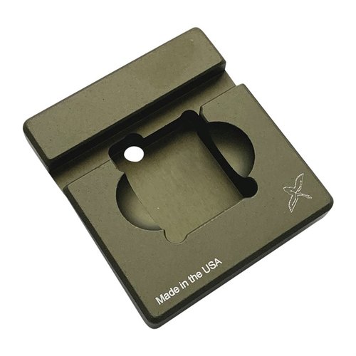The GPT tool simplifies gas tube roll pin installation and removal with stability, thoughtful design, and a contrasting green color for easy visibility.