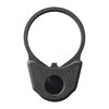 The AR-15 End Plate features 3 QD sling swivel sockets, robust steel construction, and a design that accommodates stakable castle nuts for full stock collapse.