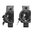 FORWARD CONTROLS DESIGN TDP SPEC EJECTION PORT COVER, SINGLE DIMPLE, BLACK