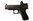 FORWARD CONTROLS DESIGN GLOCK G43X/G48 BACKUP IRON SIGHT WITH NO TRITIUM
