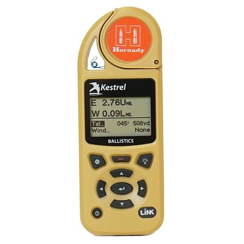 The Kestrel 5700 Ballistics Weather Meter with Hornady 4DOF offers rugged, waterproof design, precise trajectory solutions, and comprehensive weather measurements.
