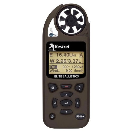 The Kestrel 5700X offers fast, accurate long-range targeting solutions, weather measurements, and Bluetooth connectivity for seamless data integration.