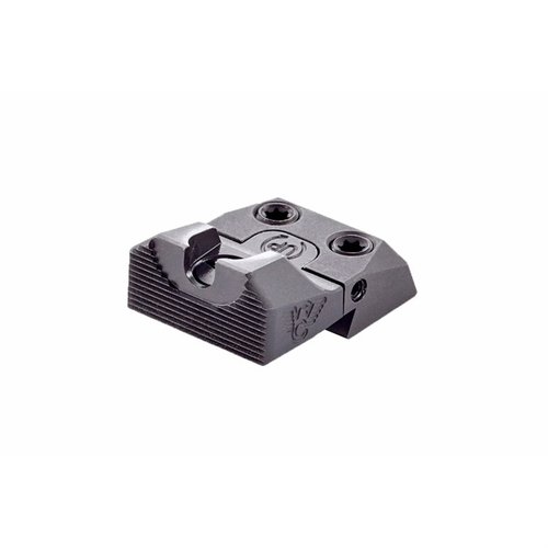 The Wilson Combat Tactical Adjustable Battlesight for 1911 offers quick elevation adjustments, robust construction, and an ideal sight picture for low-light conditions.