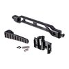 The JMAC AB-9R features a lightweight, rigid design with a folding buttplate and 1913 folding mech, offering modularity and easy storage for your firearm.
