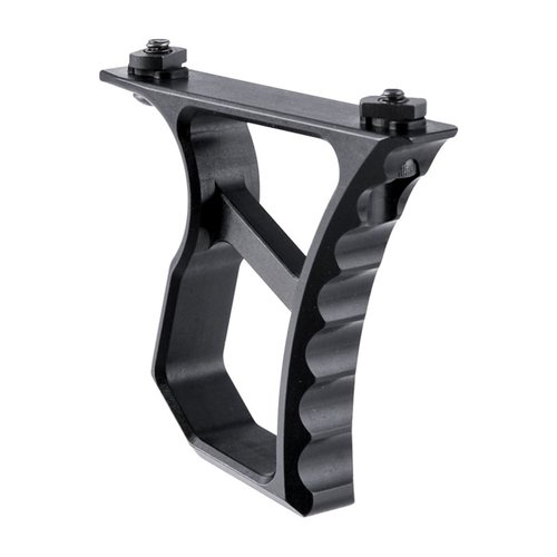 The JMAC Customs SFG M-LOK Skeleton Forward Grip is a lightweight, reversible grip or handstop, made from 7075 T6 Aluminum and M-Lok compatible.