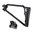 JMAC CUSTOMS TS-8R TRIANGLE STOCK W/RISE & JMAC 1913 FOLDING MECH BLACK