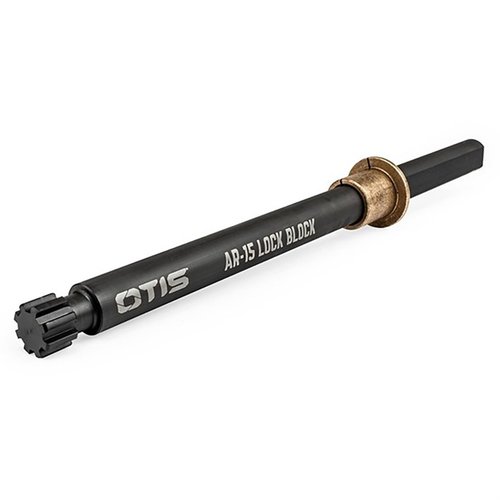 The OTIS Pro+ AR-15 Lock Block securely holds AR-15 upper receivers for easy barrel and hand guard work, compatible with most vises and designed for milspec receivers.