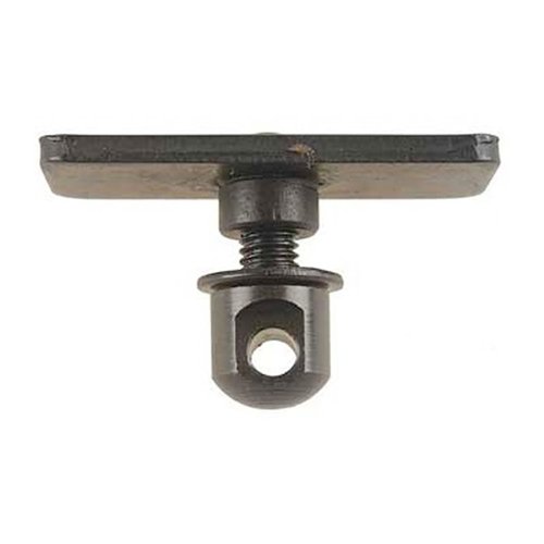 The HARRIS No. 2 Bipod Adapter Flange Nut provides robust support for sling studs on thin-walled fore-ends, featuring a 5/8" wide flange and 10-32 threaded hole.