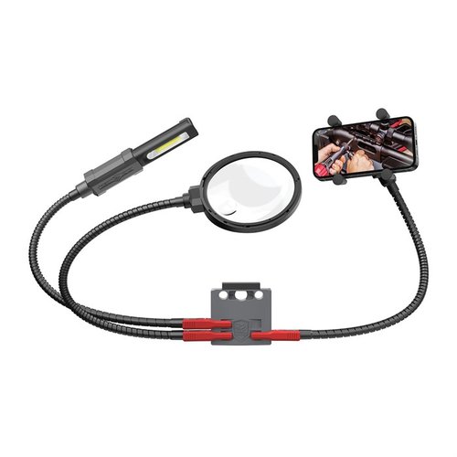Enhance your gunsmithing with the SMART-ASSIST ACCESSORY SYSTEM; easily mount accessories for magnification and illumination on your Master Gun Vise or Workstation.