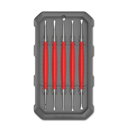 Accu-Grip Steel Picks feature ergonomic design and stainless steel tips for superior control, making firearm maintenance easy and effective against carbon build-up.