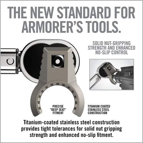 The Real Avid Armorer's Master Kit AR-15 Pro offers precision tools, including crowfoot wrenches, a torque wrench, and a comprehensive guide for efficient AR-15 maintenance.