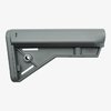 The B5 Systems AR-15 Bravo Stock offers ergonomic cheek weld, anti-rotational QD sling mounts, and a cushioned buttpad, all in a durable Mil-Spec design.