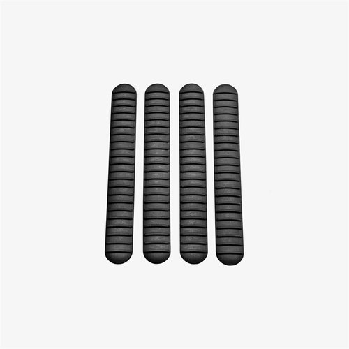 Enhance your grip and heat resistance with B5 Systems M-LOK Rail Covers, designed for a secure fit on most rails, sold in packs of 4.