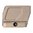 ARISAKA DEFENSE MOUNT FOR AIMPOINT MICRO T-1 & T-2 OPTIC, 1.93" HEIGHT, TAN
