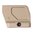 ARISAKA DEFENSE MOUNT FOR AIMPOINT MICRO T-1 & T-2 OPTIC, 1.93" HEIGHT, TAN