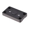 The Arisaka Offset Optic Mount offers a modular design for 35 or 45 degree red dot positioning, ensuring optimal co-witness height on your AR15.