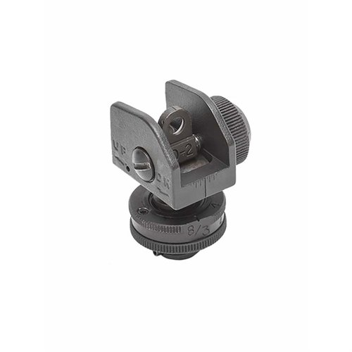 Upgrade your A2 upper receiver with the LUTH-AR A2 Rear Sight Assembly Kit, featuring essential components for precise windage and elevation adjustments.