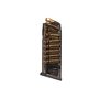 The 15-RD 10MM Magazine for Glock® offers extreme impact resistance, chemical durability, and a translucent body for ammo visibility, with easy disassembly and a lifetime warranty.
