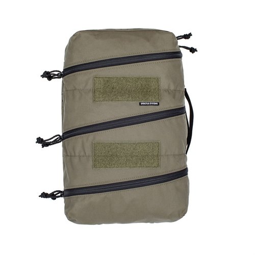 The Delta Bag is a compact assault medic bag with quick-access compartments, clamshell design, and removable straps, perfect for emergency medical care.