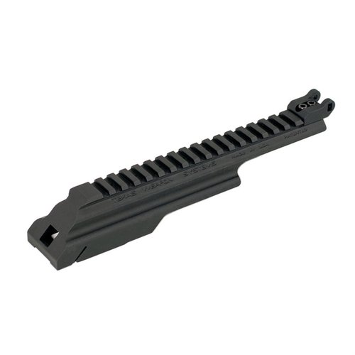 The KRINKOV GEN-3 Dog Leg Rail offers quick target acquisition, robust optics protection, and maintains AK's field stripping, ensuring accuracy and reliability.
