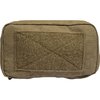 The Grey Ghost Gear E&E Horizontal Pouch offers organized storage with internal pockets, clear windows, and elastic loops, easily attaching to modular gear.