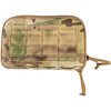 The Grey Ghost Gear Admin Enhanced Thin Pouch is lightweight, modular, and secure, featuring elastic loops and a dual pull zipper for easy access.