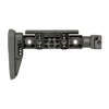 Experience versatility with the Midwest Industries Alpha Series Fixed Beam Stocks, featuring adjustable cheek pieces, durable steel folding mechanisms, and compatibility with 1913 rails.