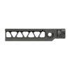 The Midwest Industries Alpha Series M4 Beam Stocks feature robust construction, modular design, and options for side folding or fixed attachment, enhancing versatility.