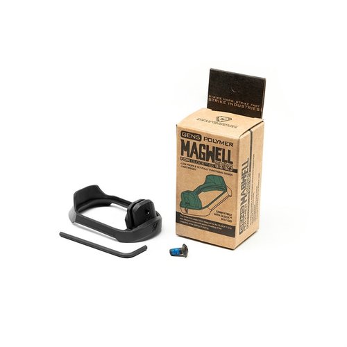 Enhance your GLOCK™ G19/23 GEN5 with the Strike Industries Magwell for easier magazine insertion, improved grip support, and lightweight, durable design.