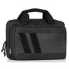 The Savior Specialist Low Profile Soft Pistol Case features cushioned compartments, lockable zippers, and elastic mag slots, perfect for your range day essentials.