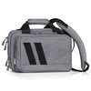 The Savior Specialist Mini Range Bag features cushioned compartments, detachable pouches, lockable pockets, and a durable 600D polyester shell for optimal firearm transport.