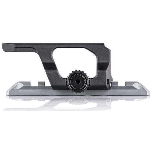 The SCALARWORKS Aimpoint PRO LEAP Mount offers unmatched zero retention, ultra-lightweight 7075-T6 Aluminum construction, and a snag-free design for optimal performance.