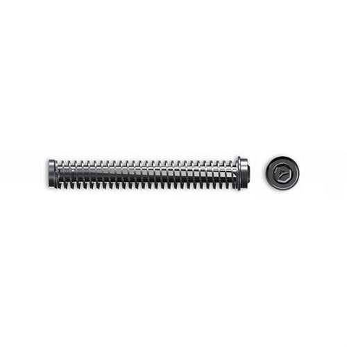 Experience the innovative screwless design of the COMPRESSOR Quick-Tune Guide Rod for Glock 19, featuring smooth cycling, secure lock-up, and corrosion resistance.