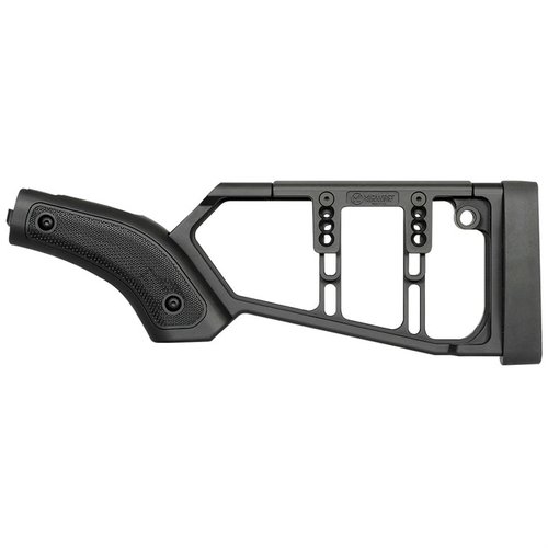 Upgrade your classic lever action rifle with Midwest Industries' Lever Action Stock Series, featuring adjustable polymer cheek pieces and ambidextrous design.