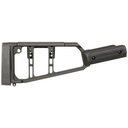 Upgrade your classic lever action rifle with the Midwest Industries Lever Action Stock, featuring adjustable polymer cheek piece, ambidextrous design, and M-LOK™ compatibility.
