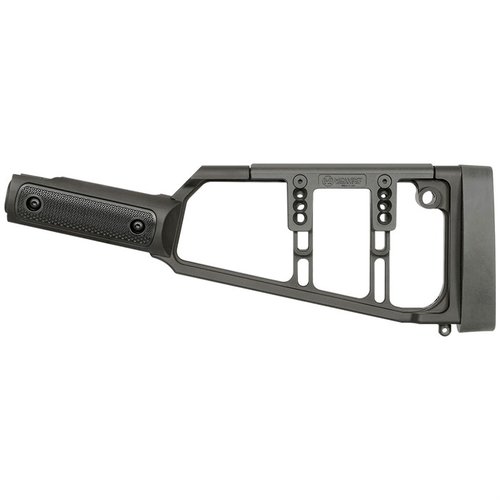 Upgrade your classic lever action rifle with the Midwest Industries Lever Action Stock, featuring adjustable polymer cheek piece, ambidextrous design, and M-LOK™ compatibility.