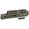 The Midwest Industries AK Alpha Series 10" M-LOK Handguard offers flexible configurations, lightweight aluminum construction, and multiple QD sling attachment points.