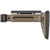The Midwest Industries ALPHA Series Folding Stock offers adjustable features, heavy-duty construction, and compatibility with various firearms for enhanced versatility.