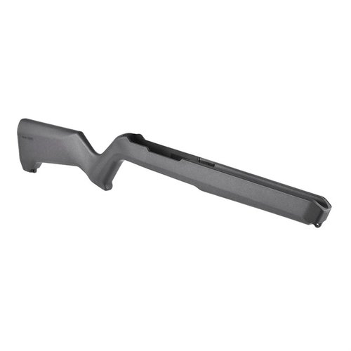 Upgrade your Ruger 10/22 with the lightweight MOE X-22 Stock, featuring M-LOK slots, ergonomic design, and interchangeable barrel trays for versatility.